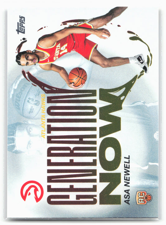 2025-26 Topps #GN-23 Asa Newell Generation Now 25760