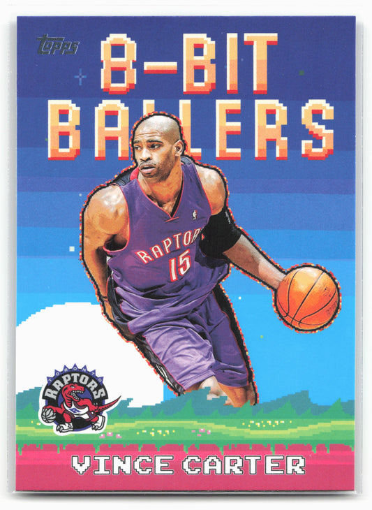 2025-26 Topps #8B-26 Vince Carter 8-Bit Ballers 25764