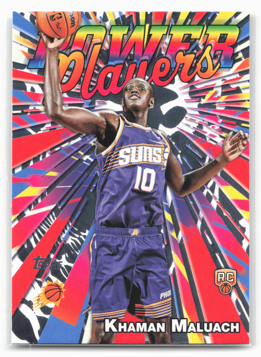2025-26 Topps #PP-20 Khaman Maluach Power Players 25765