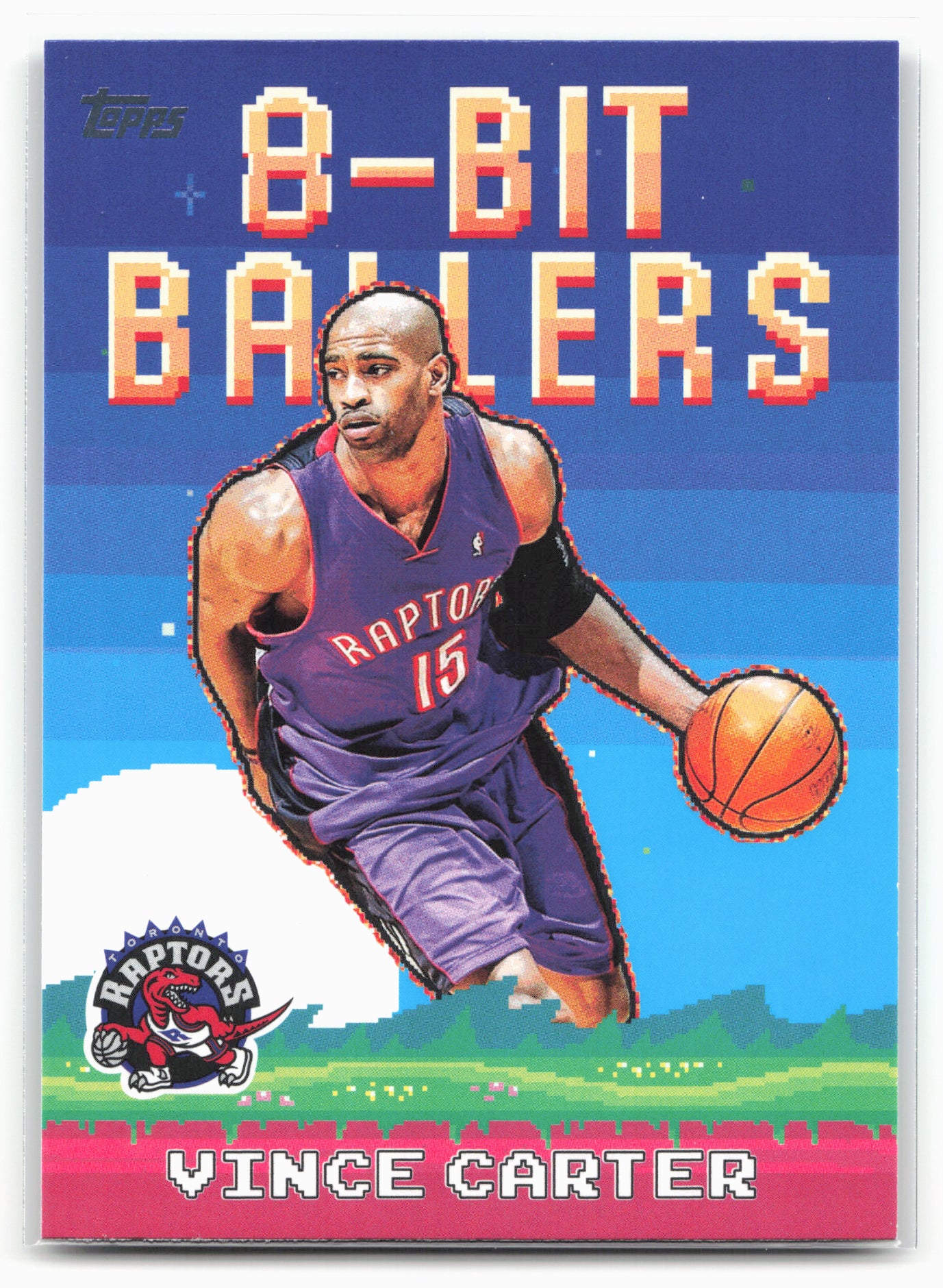 2025-26 Topps #8B-26 Vince Carter 8-Bit Ballers 25766