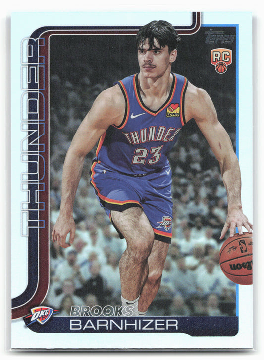 2025-26 Topps #245 Brooks Barnhizer Rainbow Foilboard 25771