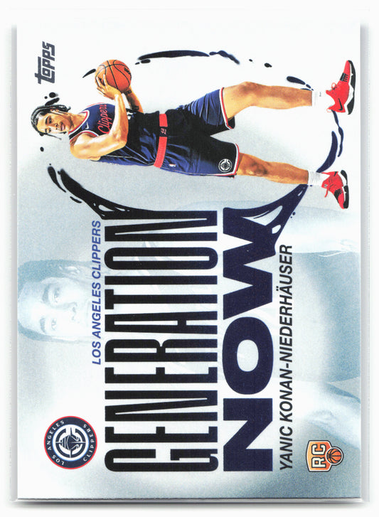 2025-26 Topps #GN-30 Yanic Konan-Niederhäuser Generation Now 25780