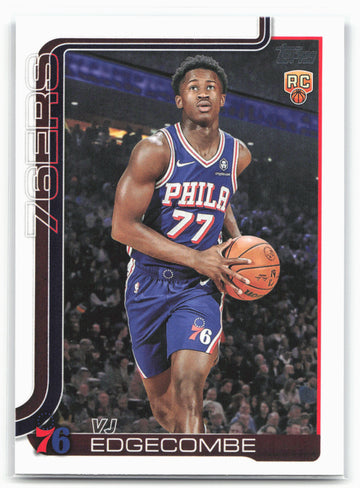 
2025-26 Topps #203 VJ Edgecombe 25788