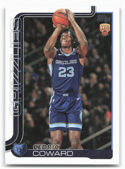 2025-26 Topps #211 Cedric Coward 25790