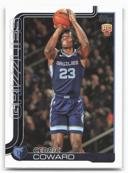 2025-26 Topps #211 Cedric Coward 25791