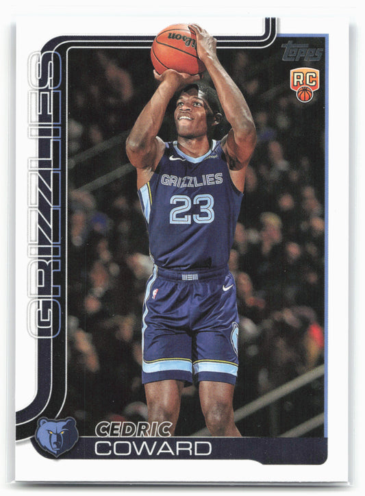 2025-26 Topps #211 Cedric Coward 25792