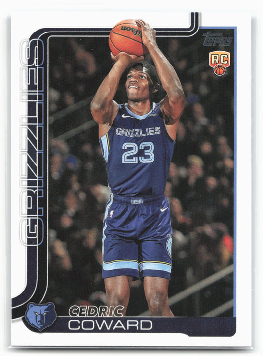 2025-26 Topps #211 Cedric Coward 25794