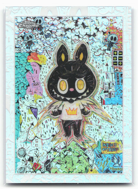 2025 Topps Chrome Labubu 10th Anniversary #3 Plusminutes Refractor