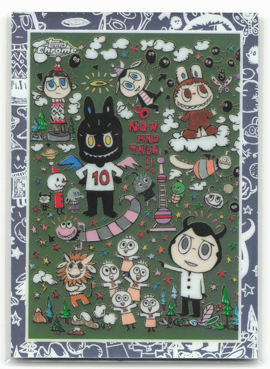 2025 Topps Chrome Labubu 10th Anniversary #2 TM01