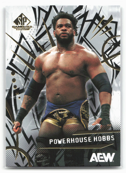 2025 SP Game Used AEW #26 Powerhouse Hobbs