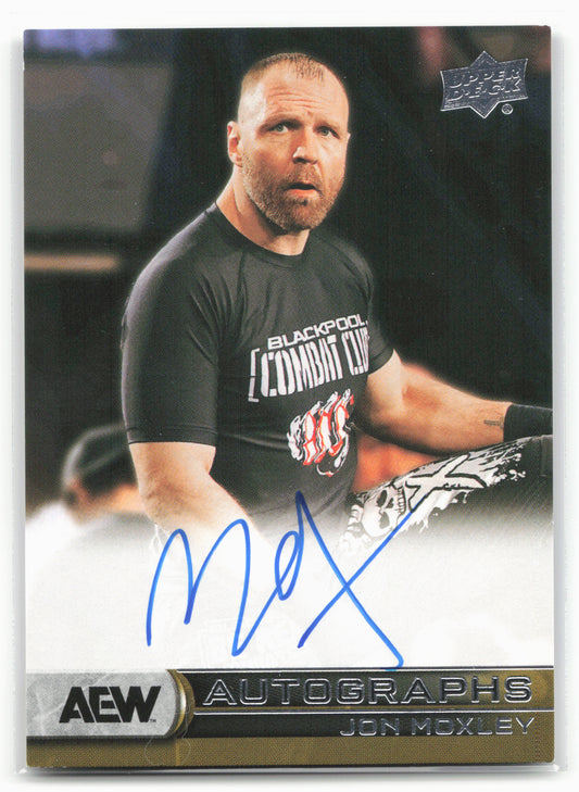 2025 SP Game Used AEW #AA-JM Jon Moxley
