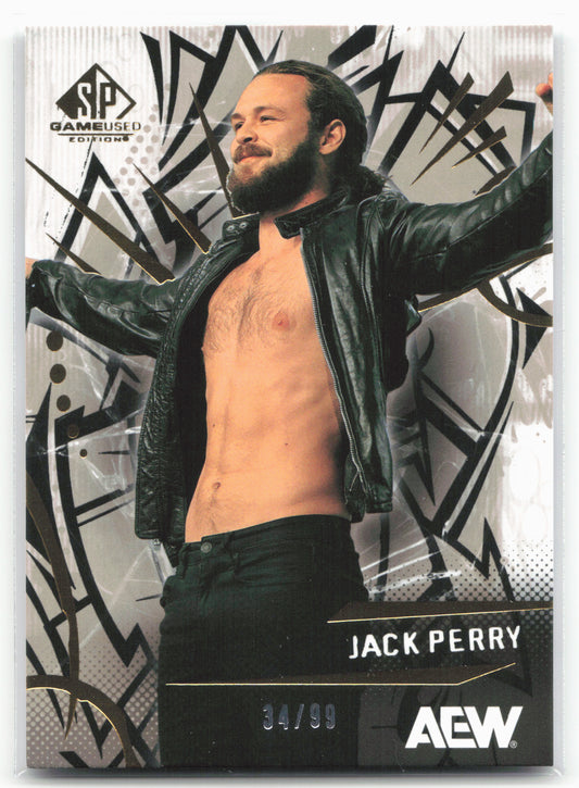 2025 SP Game Used AEW - Gold #17 Jack Perry