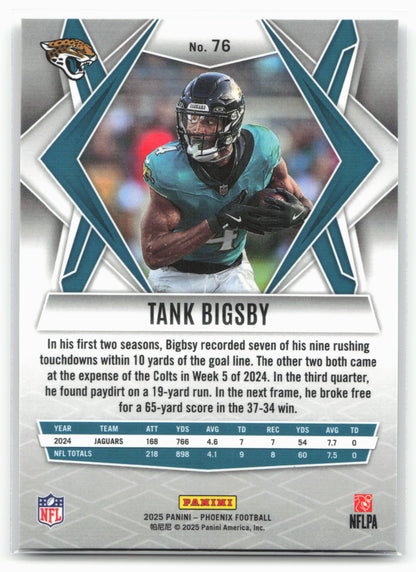 2025 Panini Phoenix #76 Tank Bigsby 25817