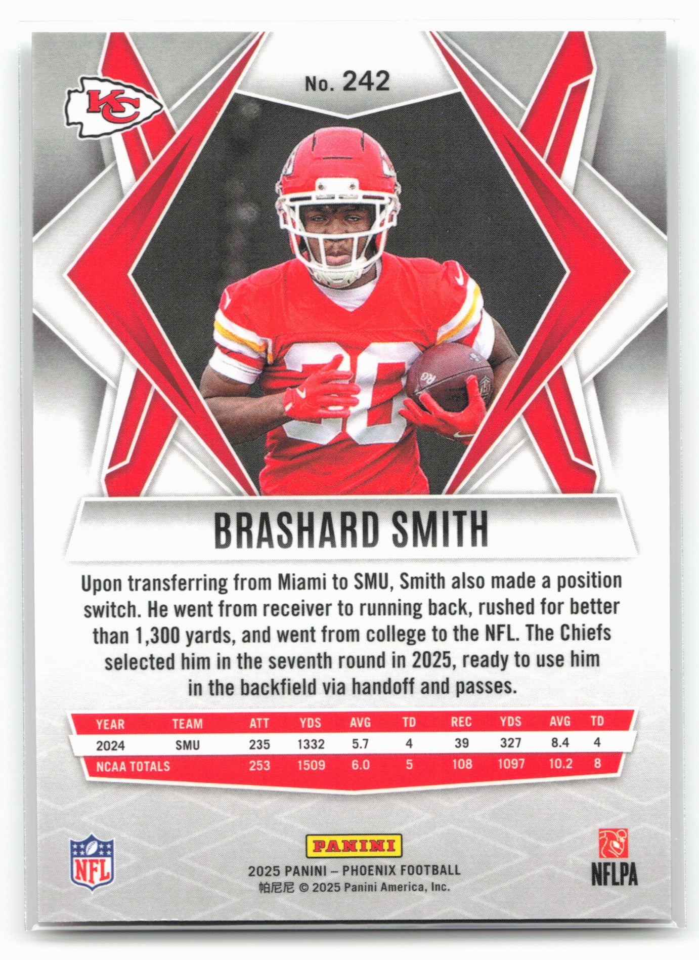2025 Panini Phoenix #242 Brashard Smith 25823