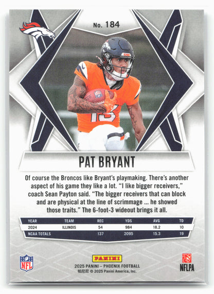 2025 Panini Phoenix #184 Pat Bryant 25828