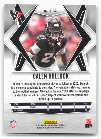 2025 Panini Phoenix #114 Calen Bullock 25829