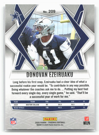 2025 Panini Phoenix #209 Donovan Ezeiruaku 25837
