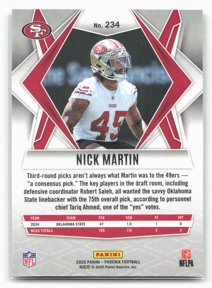 2025 Panini Phoenix #234 Nick Martin 25846