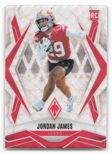
2025 Panini Phoenix #220 Jordan James Wave Prizm 25860