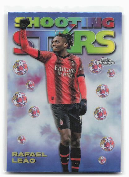 2023-24 Topps Chrome Club Competitions #98-1 Rafael Leão 1998 Shooting Stars
