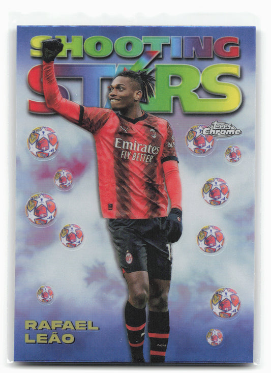 2023-24 Topps Chrome Club Competitions #98-1 Rafael Leão 1998 Shooting Stars