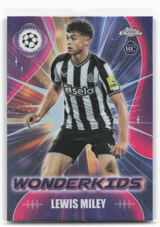 2023-24 Topps Chrome UEFA Club Competitions #WK-6 Lewis Miley Wonderkids