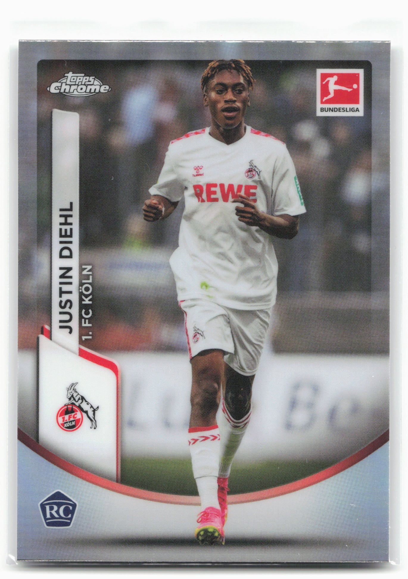 2023-24 Topps Chrome Bundesliga #52 Justin Diehl Refractor