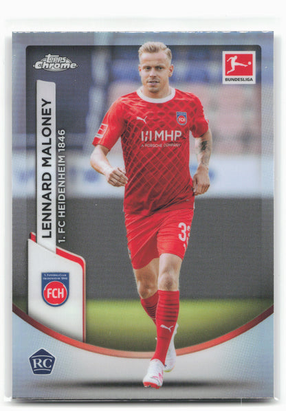 2023-24 Topps Chrome Bundesliga #42 Lennard Maloney Refractor