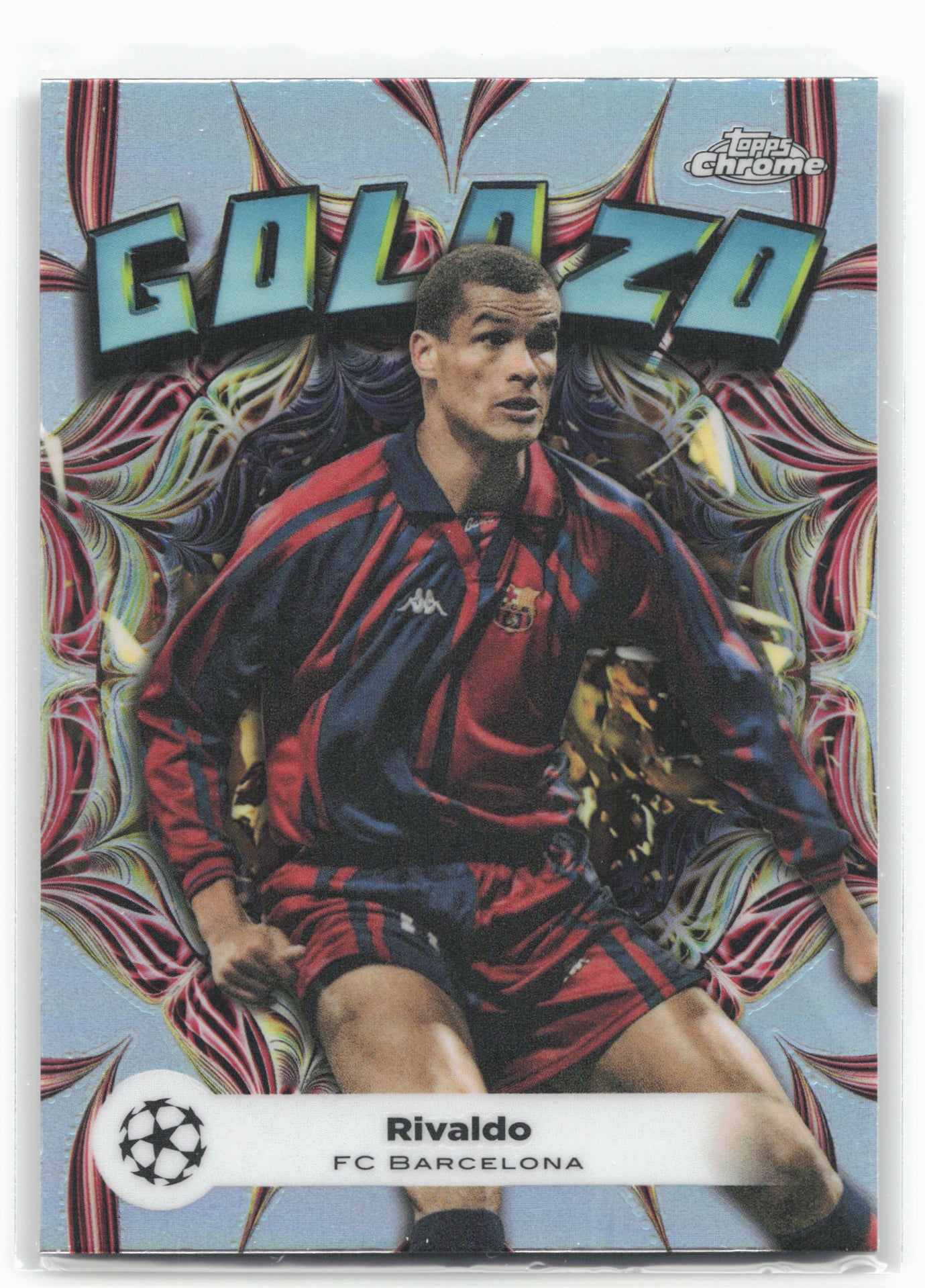 2023-24 Topps Chrome UEFA Club Competitions #GL-7 Rivaldo Golazo