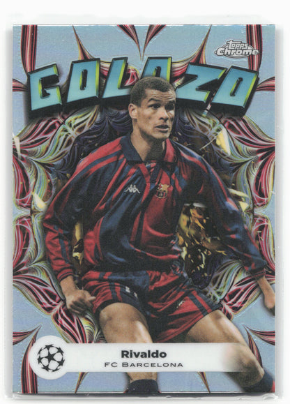 2023-24 Topps Chrome UEFA Club Competitions #GL-7 Rivaldo Golazo