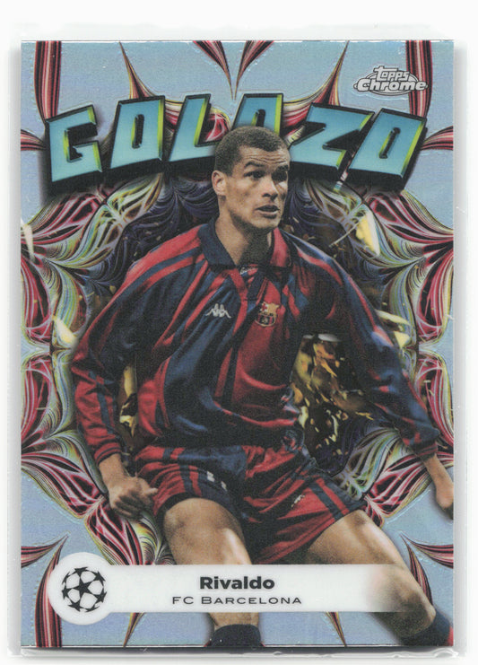2023-24 Topps Chrome UEFA Club Competitions #GL-7 Rivaldo Golazo