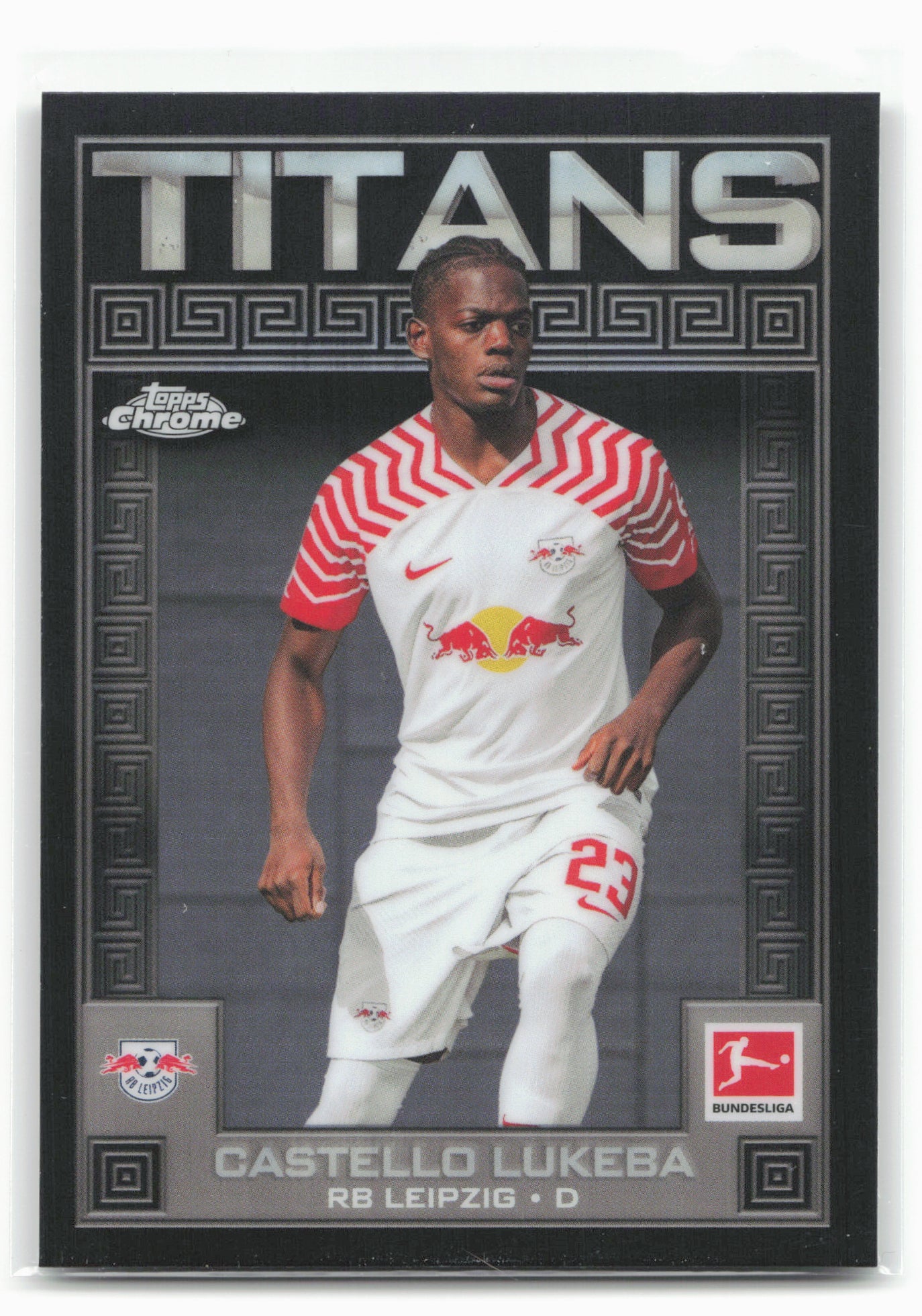 2023-24 Topps Chrome Bundesliga #TI-6 Castello Lukeba Titans
