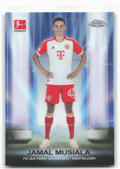 2023-24 Topps Chrome Bundesliga #UB-9 Jamal Musiala Ultrabeam