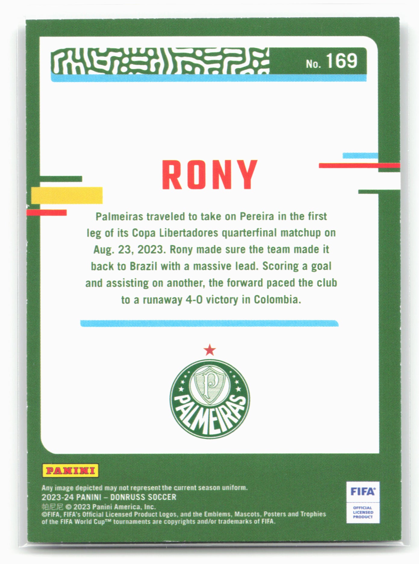 2023-24 Donruss #169 Rony Silver