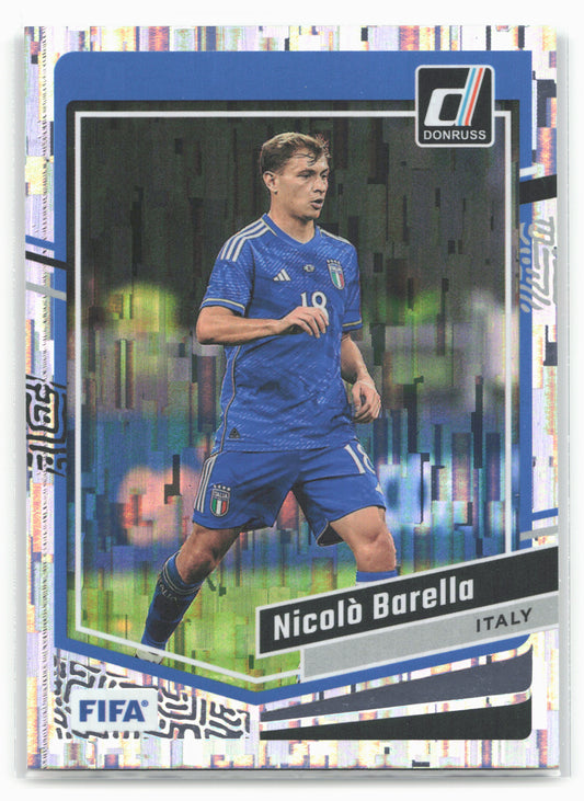 2023-24 Donruss #36 Nicolo Barella Silver