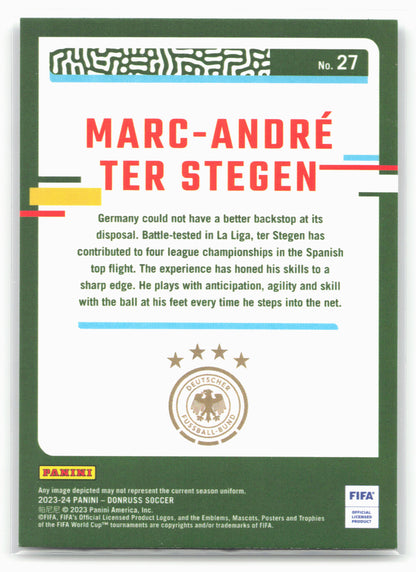 2023-24 Donruss #27 Marc-Andre ter Stegen Silver