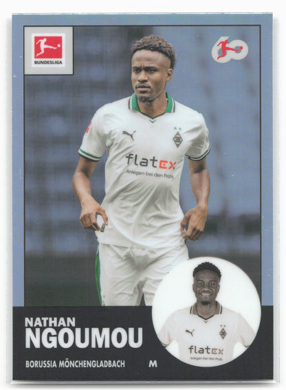 2023-24 Topps Chrome Bundesliga #TAN-39 Nathan Ngoumou 1963 Topps Anniversary
