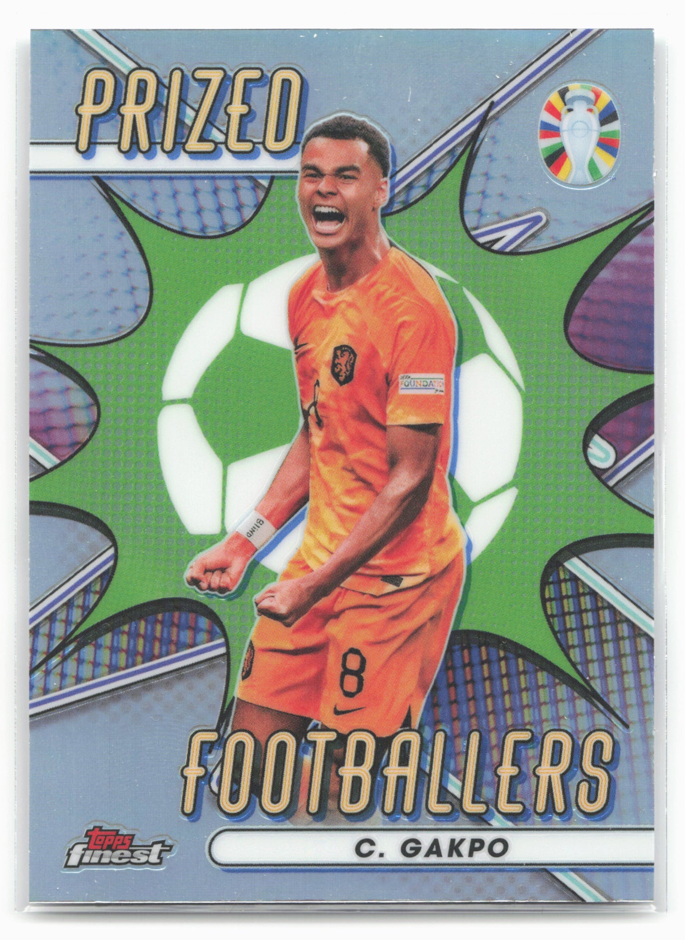 2023 Finest Road to UEFA EURO 2024 #PF-CG Cody Gakpo Prized Footballers