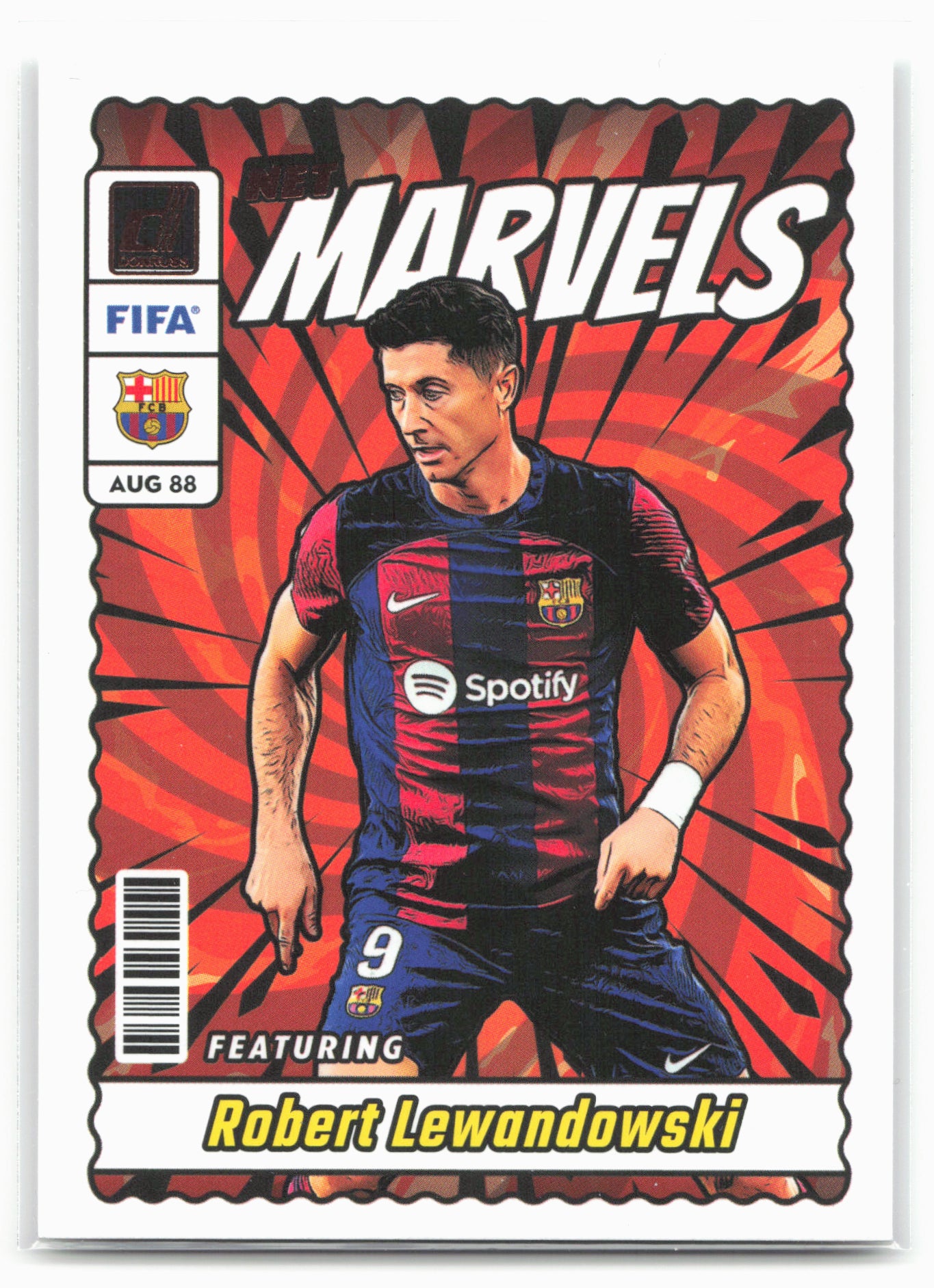2023-24 Donruss #19 Robert Lewandowski Net Marvels