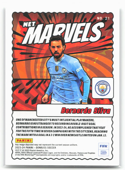 2023-24 Donruss #21 Bernardo Silva Net Marvels