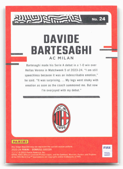 2023-24 Donruss #24 Davide Bartesaghi The Rookies