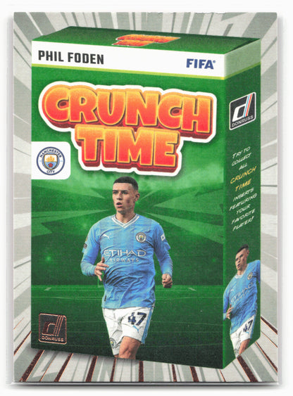 2023-24 Donruss #11 Phil Foden Crunch Time