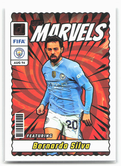 2023-24 Donruss #21 Bernardo Silva Net Marvels 25927