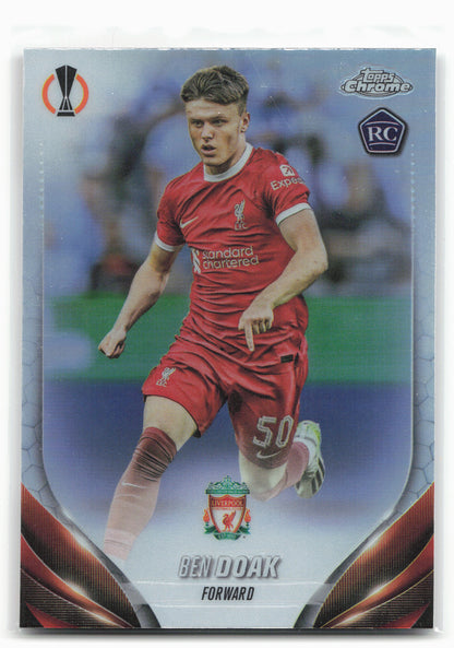 2023-24 Topps Chrome UEFA Club Competitions #177 Ben Doak Refractor