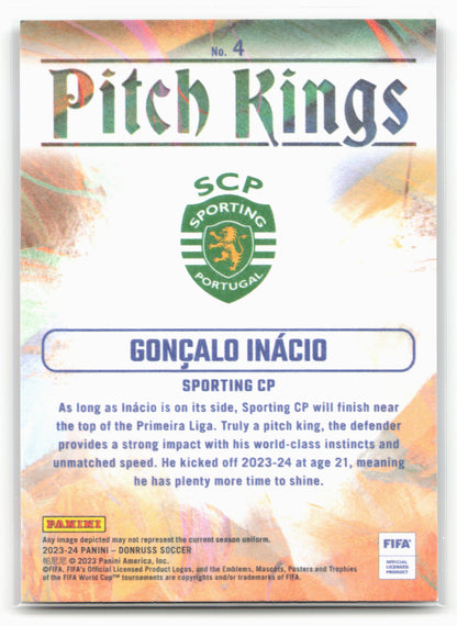 2023-24 Donruss #4 Goncalo Inacio Pitch Kings
