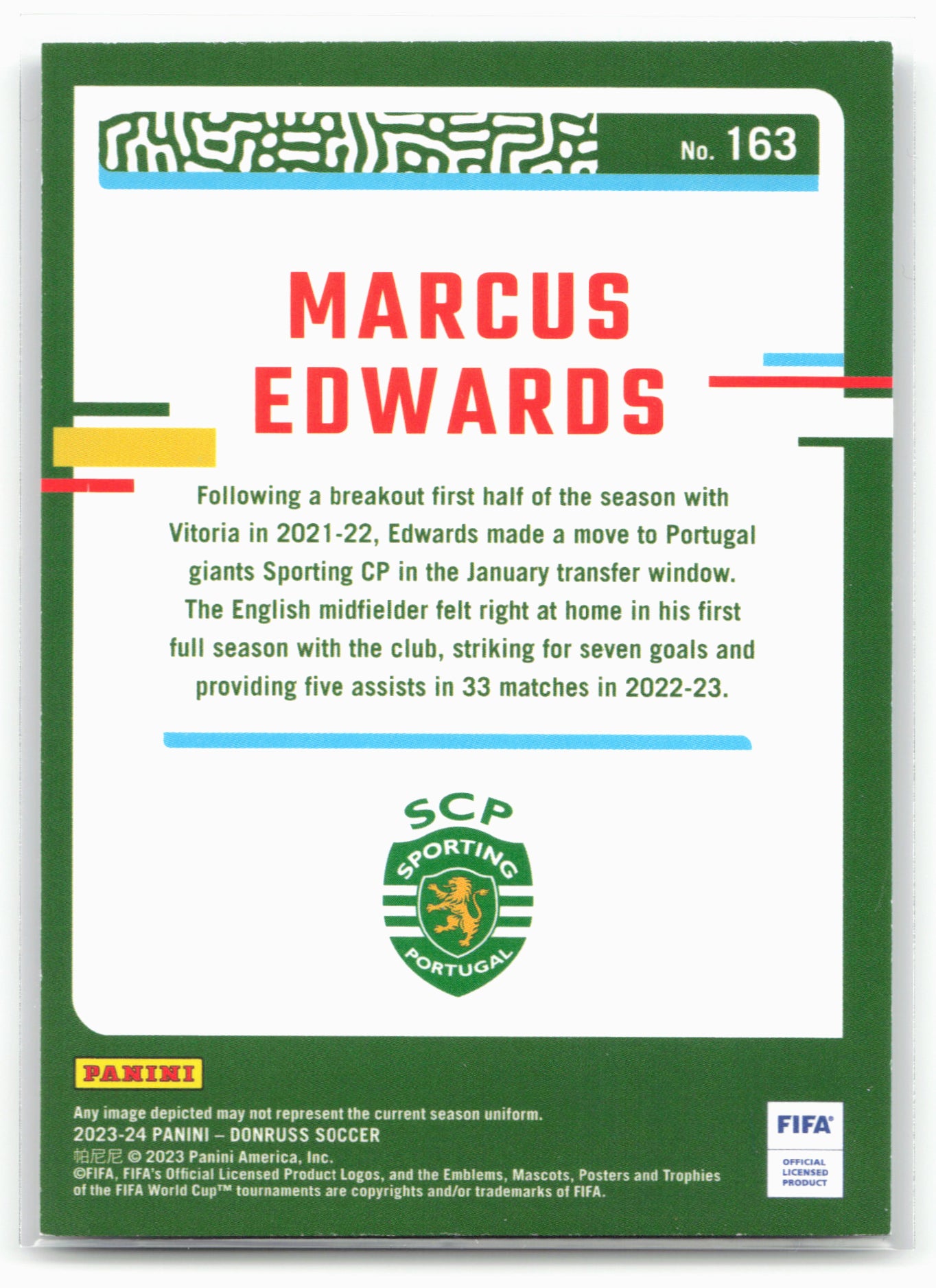 2023-24 Donruss #163 Marcus Edwards Silver