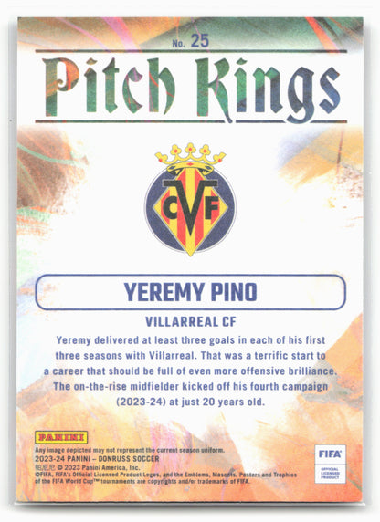 2023-24 Donruss #25 Yeremy Pino Pitch Kings