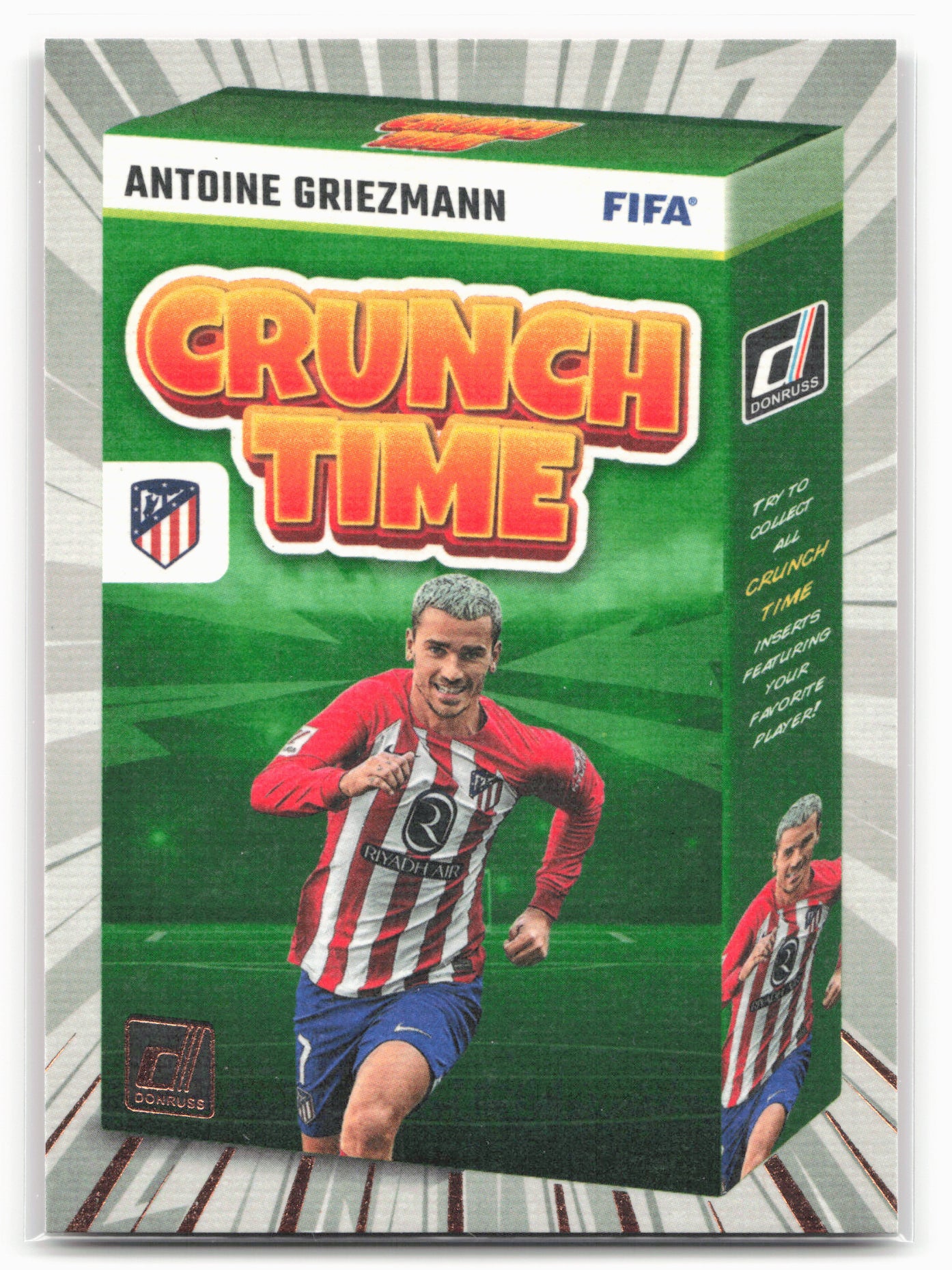 2023-24 Donruss #8 Antoine Griezmann Crunch Time