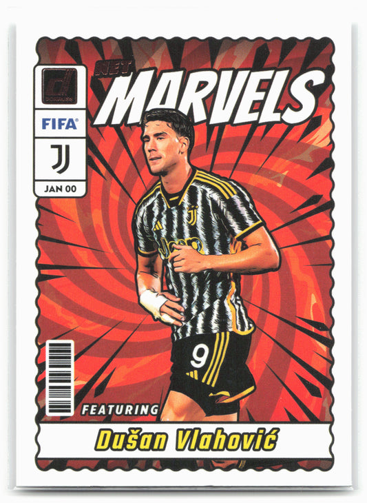 2023-24 Donruss #22 Dusan Vlahovic Net Marvels