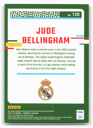 
2023-24 Donruss #120 Jude Bellingham Silver